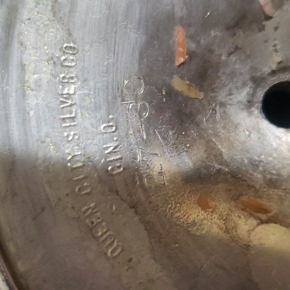 2x Vintage Queen City Silver Co. Silver Plated Candle Holder - Picture 5 of 8